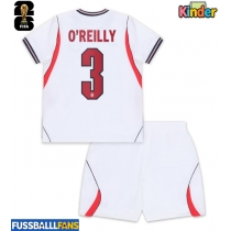 England Nico O'Reilly #3 Heimtrikotsatz Kinder WM 2026 Kurzarm (+ Kurze Hosen)
